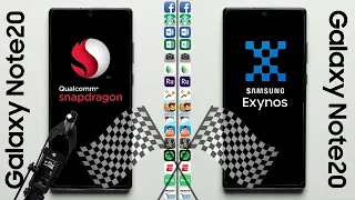 Prueba de Velocidad del Galaxy Note 20 – Snapdragon vs Exynos