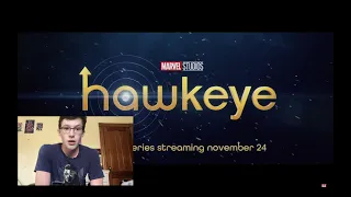 The Worlds Biggest Hawkeye Fan reacts to the new Hawkeye trailer [#Hawkeye #Trailer #Reaction] 4K