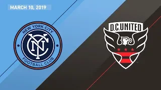 New York City FC vs. D.C. United | HIGHLIGHTS - March 10, 2019