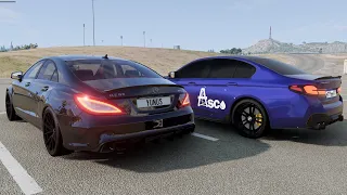 Mercedes CLS 63 AMG VS BMW M5 Asco Игровой Гоночный кокпит продается +79280893394