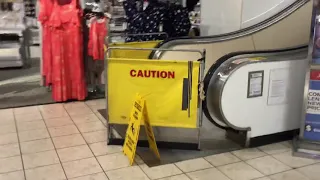 EPIC FAIL! Former Westinghouse Escalators At JCPenney Florida Mall In Orlando, FL