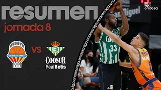 Valencia Basket - Coosur Real Betis (81-84)  RESUMEN | Liga Endesa 2021-22