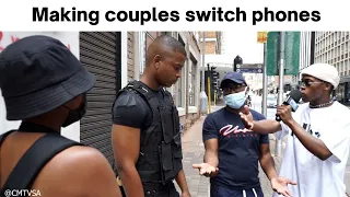 NiyaThembana Na? Ep 67 Making couples switch phones|Braamfontein | Big Xhosa