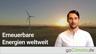 Erneuerbare Energien weltweit - Ein Überblick in 50 Sekunden: goClimate.de