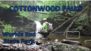 Cottonwood Falls ~ Worlds End State Park, PA