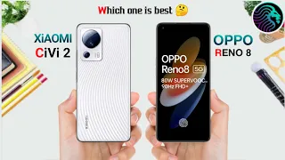 Xiaomi Civi 2 Vs OPPO Reno 8 - Xiaomi mi a4 vs oppo reno 8