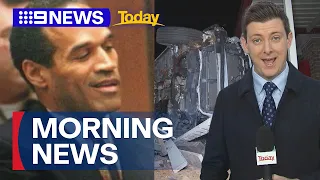 OJ Simpson dead at 76; P-plater ploughs into Sydney home | 9 News Australia