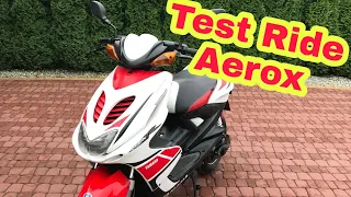 Test Ride : Yamaha AeroxR 49cc + bonus