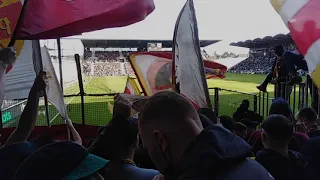 Angers - Lens : Ambiance en parcage lensois : Mais qu'est-ce qui s'est passé ? On les a chicoté !