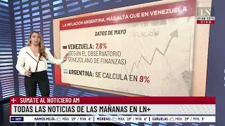 La inflación de mayo en Argentina superó a la de Venezuela