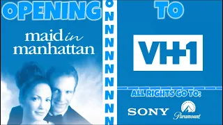 Opening To Maid In Manhattan On VH1 04/24/24 (Network Premiere?)