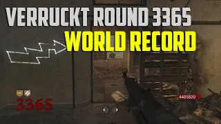 CoD: Zombies Verruckt Round 3365 World Record