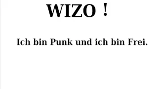 Wizo-Ich bin Punk und ich bin frei