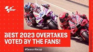 The Best Overtakes of 2023 voted by the fans! 🍿 | #SeasonRecap