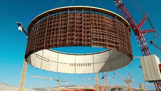 Containment Installation at Akkuyu Nuclear Power Plant Unit 3