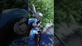 Riding in FULL ARMOUR! Jousting edit - This Esme