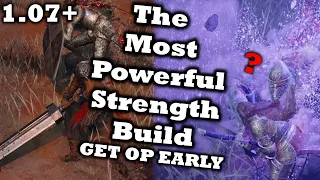 The Most Powerful PURE Strength Build In Elden Ring (Get OP EARLY, NO Gimmick) | Ultimate Hero Guide