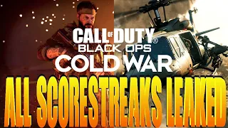 ALL 21 SCORESTREAKS LEAKED-Call of Duty: Black Ops Cold War Gameplay