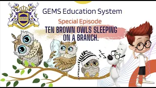 Ten brown owls sleeping on a branch |owl songs for preschool owl songs and fingerplays for preschool
