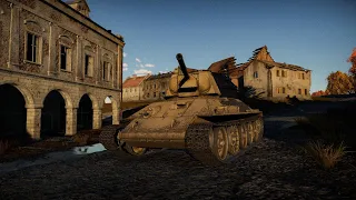 T 34 with a German Accent (T 34 747 (r) in War Thunder)