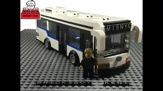 Cont. Improvement on LEGO MOC New York City MTA Transit Bus