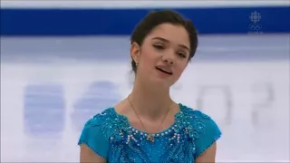 Evgenia Medvedeva - interview after SP Worlds 2017 (CBC)