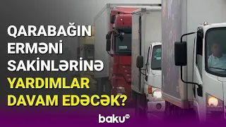 Xankəndiyə 40 tondan çox yardım: erməni əsilli vətəndaşlarımıza humanitar dəstək