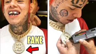 Rappers Who Got Exposed For Fake Jewelry (6ix9ine, Big Sean)