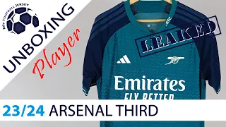 Arsenal Third Jersey 23/24 Leaked (LUSoccer) Player Version Unboxing Review
