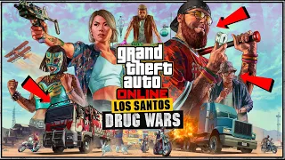 GTA Online: Los Santos Drug Wars - Complete Info BREAKDOWN! | NEW BUSINESS, Story & Vehicles!