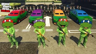 TORTUES NINJA GTA 5 ONLINE