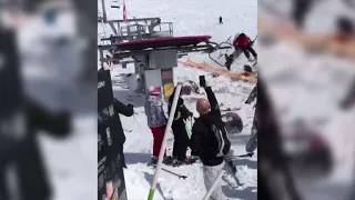 Eight injured in Georgia ski chair lift crush