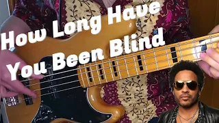 How Long Have You Been Blind (Lenny Kravitz) - Bass Cover