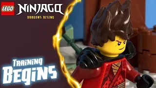 Training Begins Recreation | Ninjago Dragons Rising Stop Motion