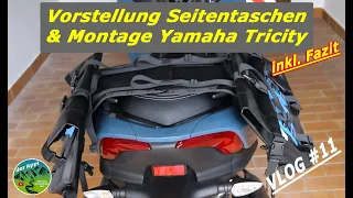 Test Seitentaschen am Maxiscooter I Fazit + Lösungsansätze I Tricity 300, XMAX, MP3, etc. I Vlog 11