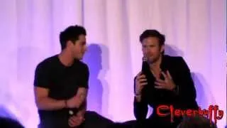 BloodyNightCon 2012 -008- Michael Trevino and Matt Davis' Panel -2/2- Sat 05-05-12