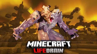 LIFEDRAIN a near IMPOSSIBLE Horror Mode in Hardcore Minecraft... Here's What Happened