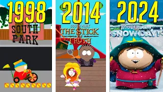 Evolution of SOUTH PARK GAMES (1998-2024) 10 GAMES!