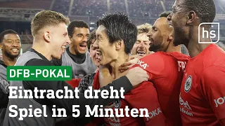 Highlights: VfB Stuttgart - Eintracht Frankfurt (2:3) | DFB-Pokal Halbfinale | hessenschau