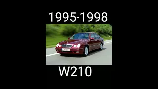 Evolution of Mercedes E class(1956-2024)🔥#shorts #evolution #2023  #mercedeseclass #evolutionofcars