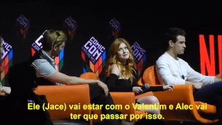 Shadowhunters Cast in Comic Con, Brazil - 04.12.16 - Part 1/3 (Legendado/ PT - BR)