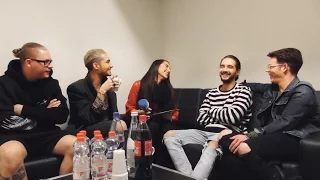 Backstage with Tokio Hotel - Interview