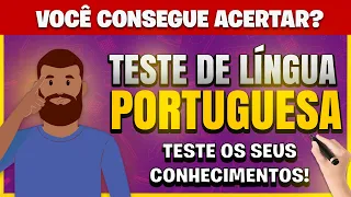 Teste de Língua Portuguesa (Você Acerta TUDO?) || Quiz de Português