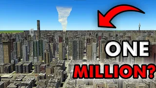 Is 1 MILLION people city possible in Cities Skylines 2?