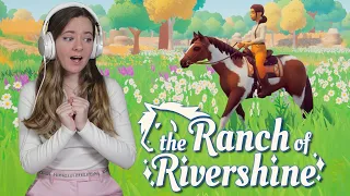 NEW HORSE GAME! Free cozy game - Ranch of Rivershine | Pinehaven
