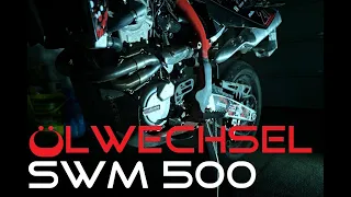 SWM 500 | Ölwechsel | Oil change