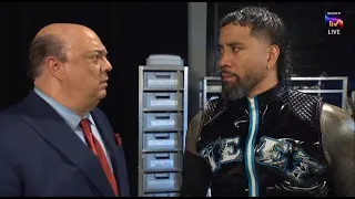 Paul Heyman le Pide Ayuda a Jey Uso para Salvar a The Bloodline