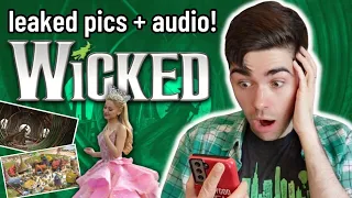 our first look at the WICKED movie! | my thoughts on the leaked audio of Ariana Grande as Glinda