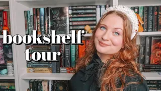 ✨BOOKSHELF TOUR✨ | my overflowing, cozy home library