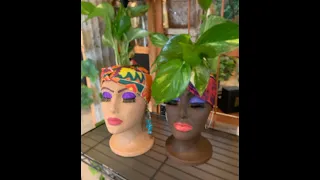 planted ideas | face head planter